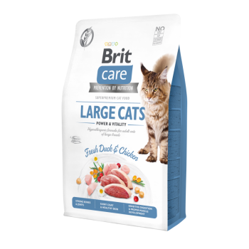 BRIT CARE ΓΑΤΑΣ GRAIN FREE LARGE CAT 2kg BRIT CARE ΓΑΤΑΣ GRAIN FREE LARGE CAT 2kg